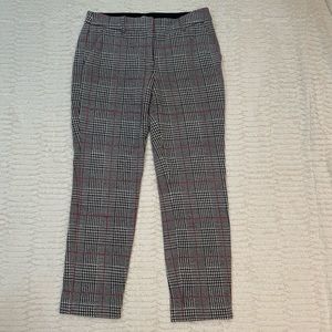 Express Columnist Ankle Midrise Checkered Pants Size 6R